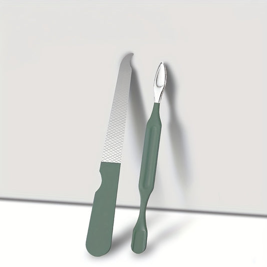 7pcs Portable Nail Clippers Stainless Steel Fingernail & Toenail Cutter