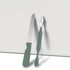 7pcs Portable Nail Clippers Stainless Steel Fingernail & Toenail Cutter