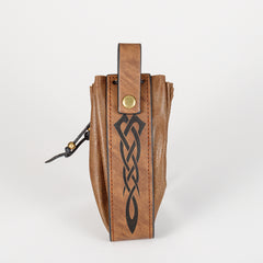 Medieval Leather Handbag Viking Style Retro Small Bag Waist Bag Dice Bag
