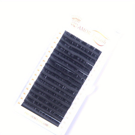 16 Rows Box High Lashes Individual Faux Mink Eyelashes