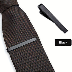 Classic Silver Tie Clip for Men