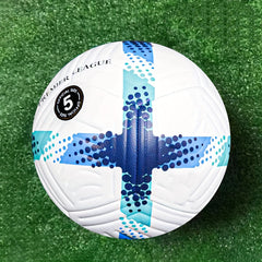 Classic No 5 PU Soccer Ball With Pump Standard Size 5 Football