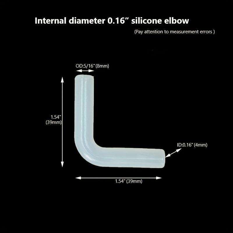 Silicone Elbow Soft Joint Hard Pipe Soft Connection Elastic Rubber Hose Coupling