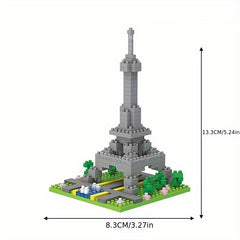 Small Particle Building Blocks Model Toys - DIY Assembly