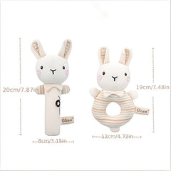 Baby Toddler Hand Rattle Hand Crank Plush Toy