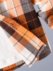 Toddler Boys Plaid Lapel Shirts Long Sleeve Button Down Tops Spring Fall Outwear