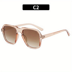 Square Aviator Sunglasses Gradient Glasses UV400