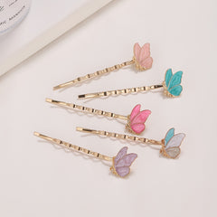 Butterfly Decor Bobby Pin Hair Clip Non Slip Accessory