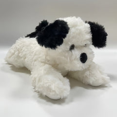 Plush Dog Toy Adorable Brown & Puppy Designs Soft Polyester for Holiday Decor
