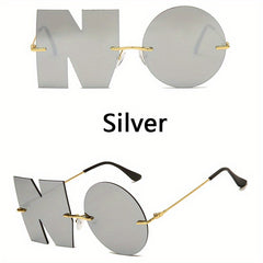 Men's Rimless Sun Glasses UV400 Sunglasses