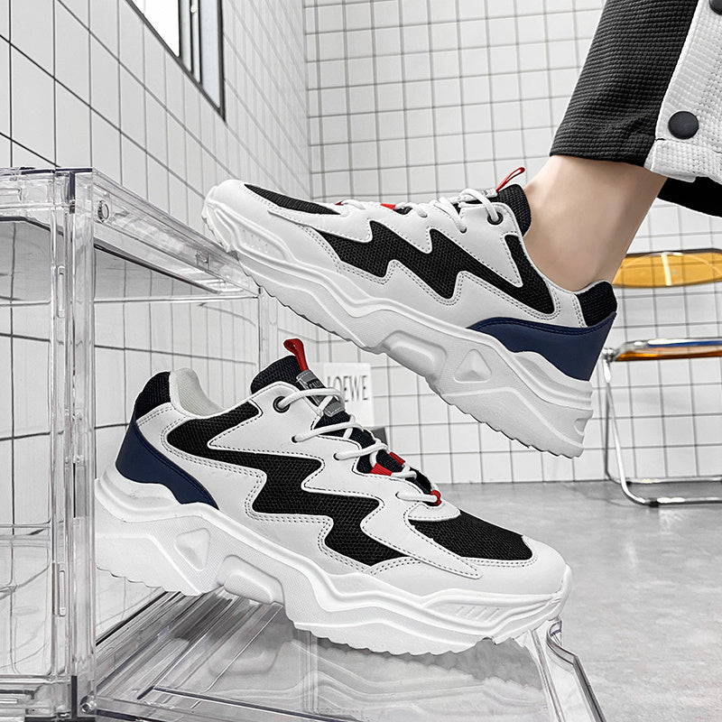 Men Chunky Lace-up Front Shoes