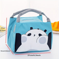 Cartoon Animal Lunch Tote Bag Insulated Cooler Bags For Teenage