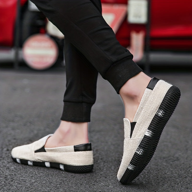 Men's Linen Breathable Casual Shoes for Spring & Summer