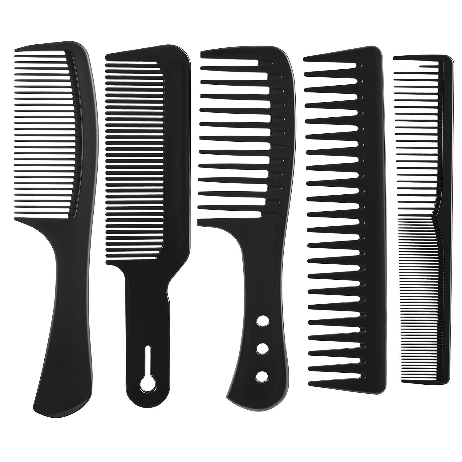 Detangling Comb for Curly Straight Long Thick Hair Wide Tooth Barber Comb
