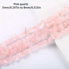 1pc Mixed Natural Crystal Stone Beads Pendants DIY Jewelry Making Accessories