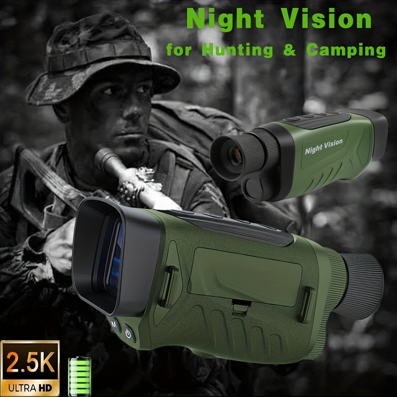 8X Night Vision Monocular for Camping & Surveillance