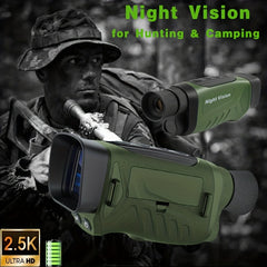8X Night Vision Monocular for Camping & Surveillance