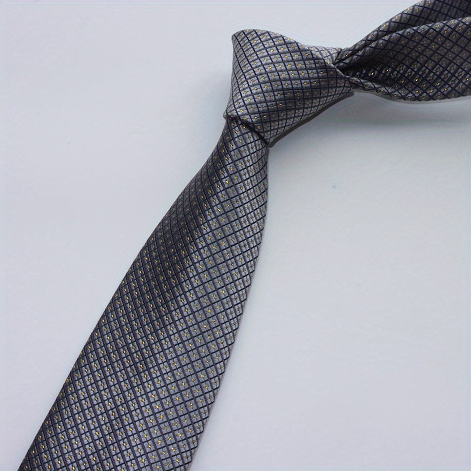 Jacquard Ties For Men Size 3 15Inch Business Elite Formal Accessories