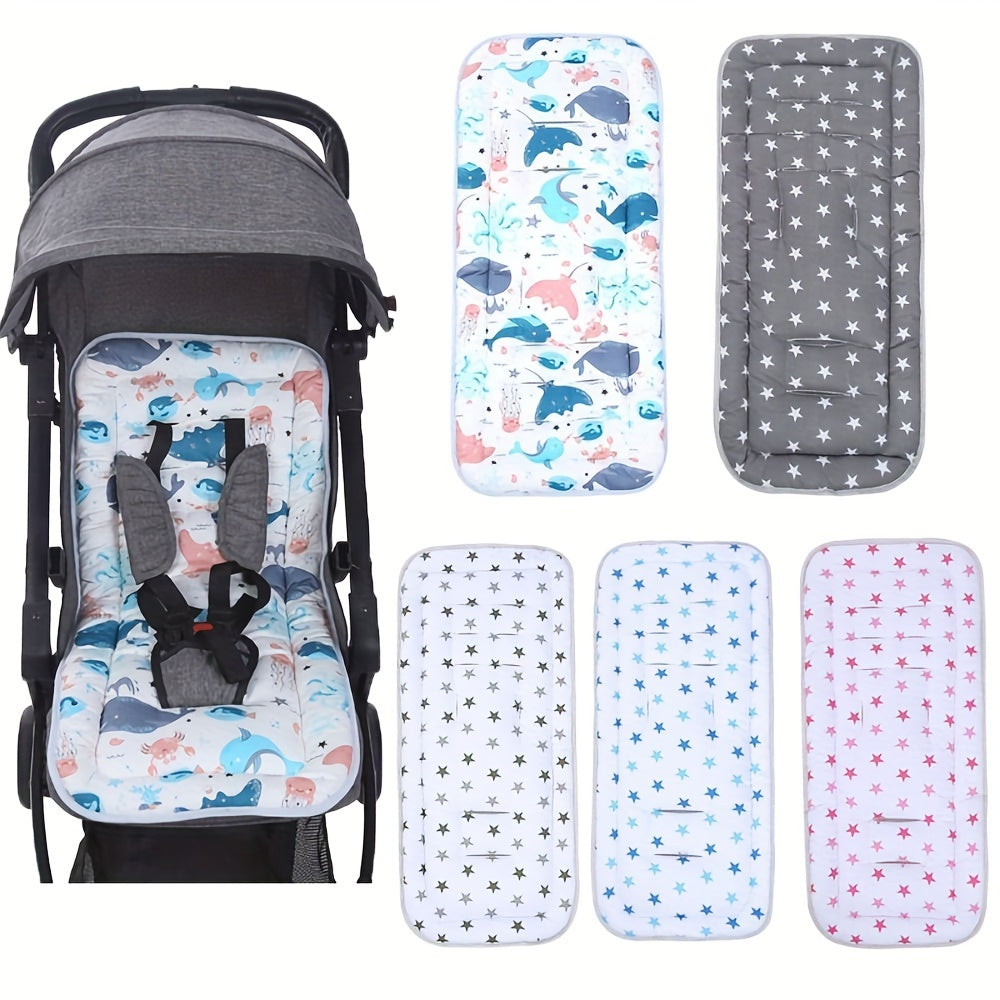 Baby Carriage Cotton Cushion Thickened Shock Absorption Cushion