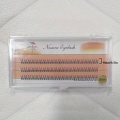 C Curling Fishtail False Eyelashes 0.07mm Thickness