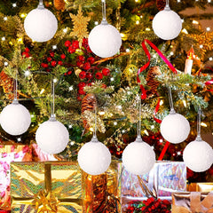 24pcs Christmas Snow Powder Ball Foam Ball Snow Ball Christmas Snow Ball...