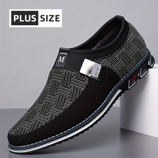 Men's Slip On Formal Shoes Non Slip Smart Casual Shoes