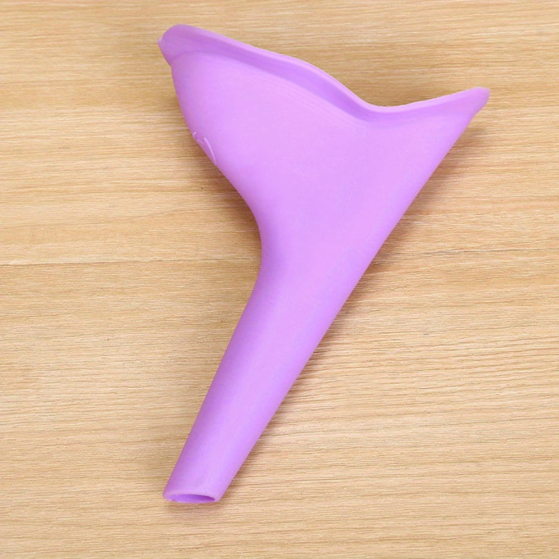 Portable Silicone Women Urinal Funnel For Outdoor Travel Camping