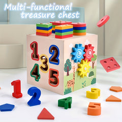 Kids Toolbox Shape Sorting Educational Toy Holiday Gift