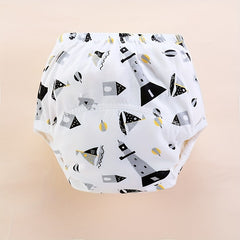 Newborn Training Pant Washable Underwear Baby Boy Girl Cloth Diaper