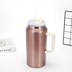 64oz Large Capacity Vacuum Insulated Water Bottle Stainless Steel with Handle