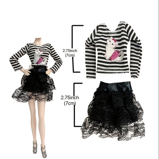 Doll Dress Clothes Pants Outfit Skirt For 29 Doll Accessories Child's Toys