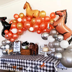 Large Horse Balloon Foil Aluminum Themed Party Decorations Baby Shower Supplies