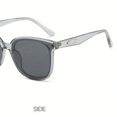 Square Frame Sunglasses For Women Men Mod Casual Glasses Outdoor Eyewear