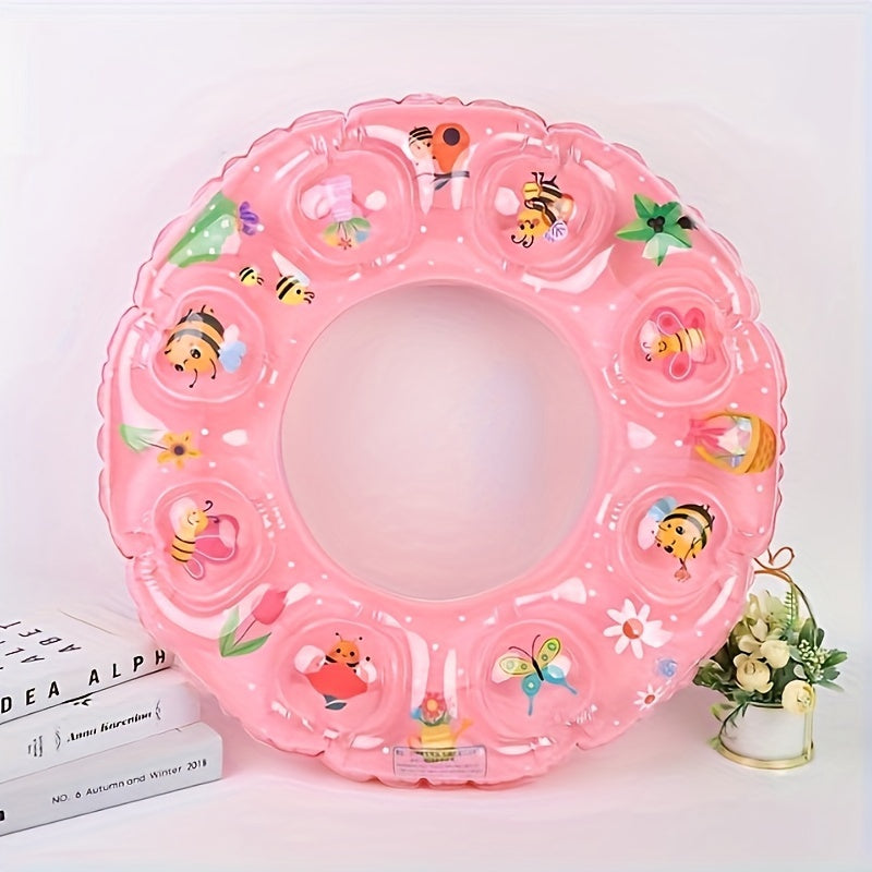 Inflatable Double Layer Swimming Ring for Pool