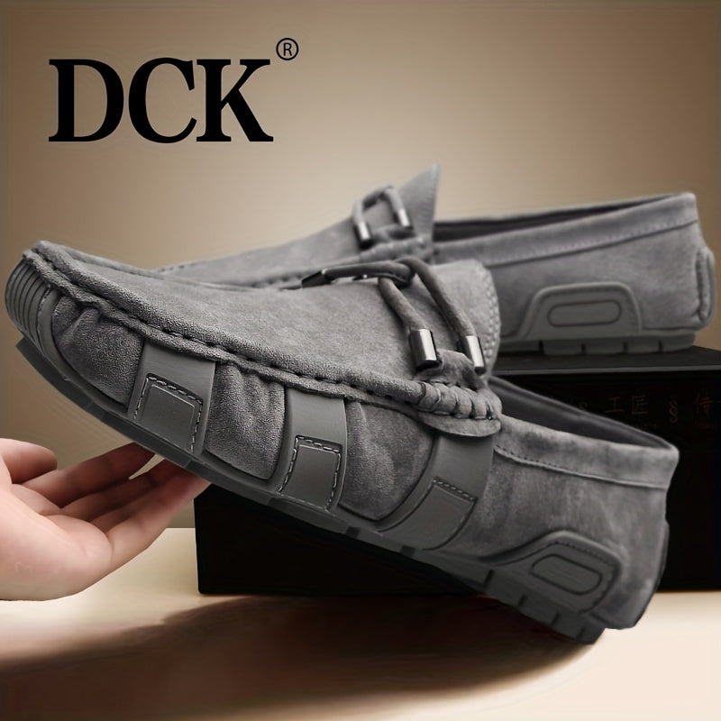 Men's Casual Boat Shoes Lightweight Slip On Shoes Flat Shoes Men's Footwear