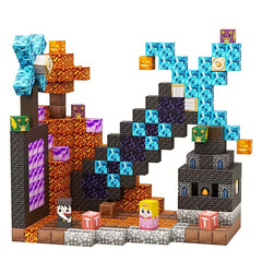 108pcs Magnetic Building Toy Set Creative ABS Blocks Ideal Gift for Kids