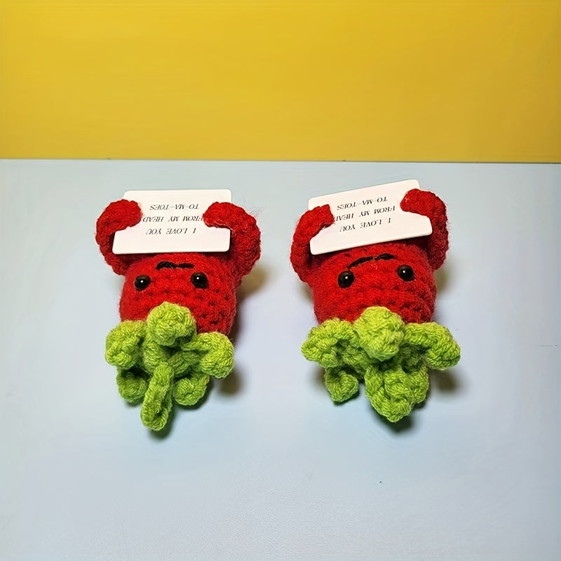 Positive Energy Tomato Doll for Home Decoration and Gifts