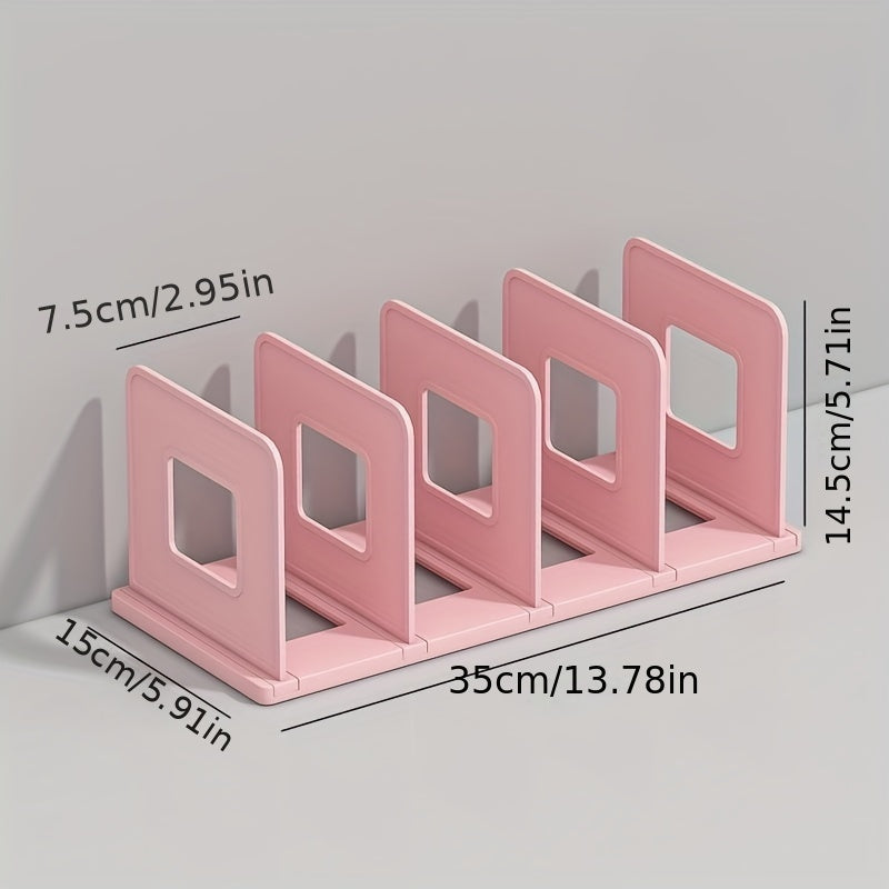 Foldable Book Stand For Desk Organization at School Office Home