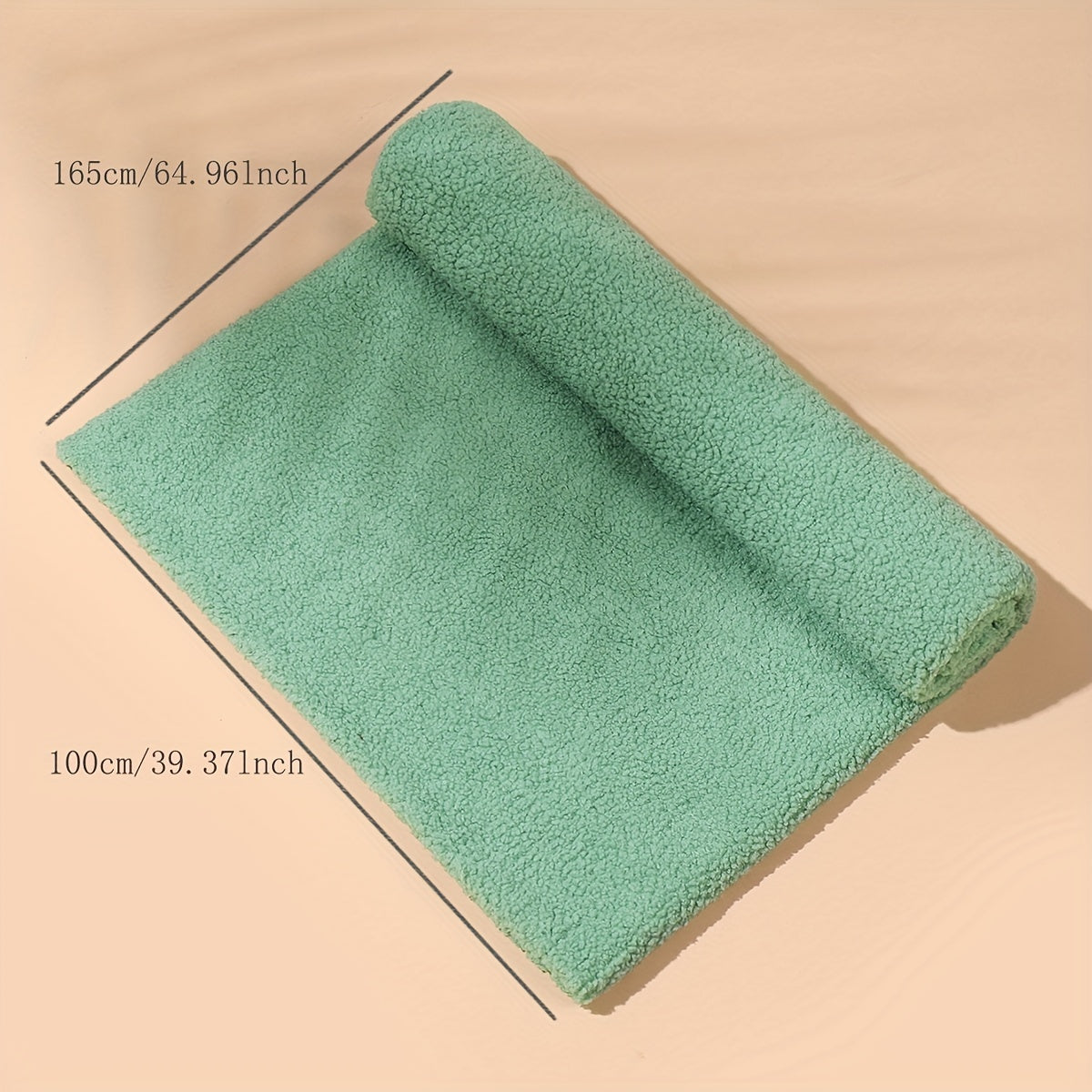 Little Teddy Curly Fleece Soft Plush Toy Sofa Cushion Table Pet Supplies