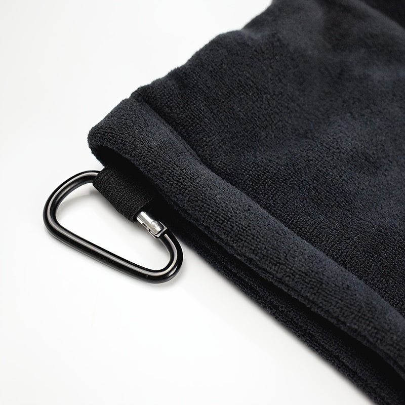 Golf Ball Cleaner Towel With Clips Golf Club Supplies