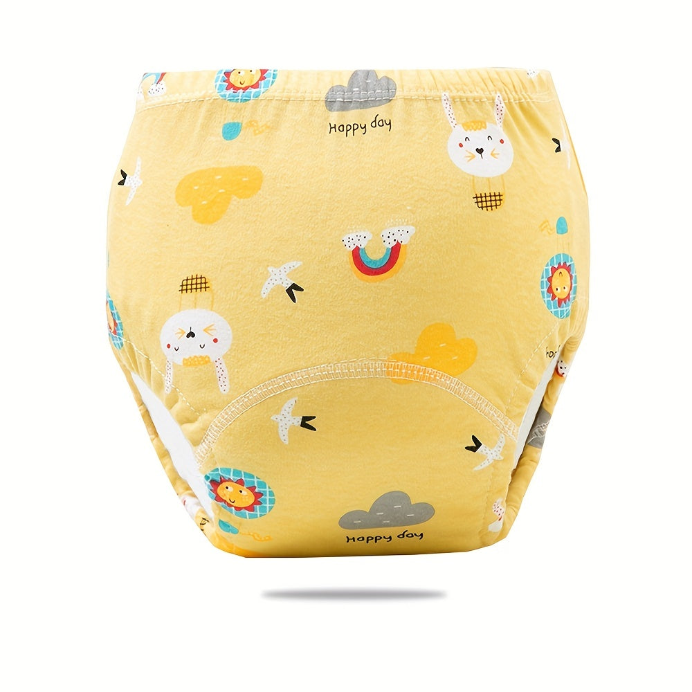 3pcs Potty Training Pants 6-Layer Cotton Gauze Baby Cloth Diapers