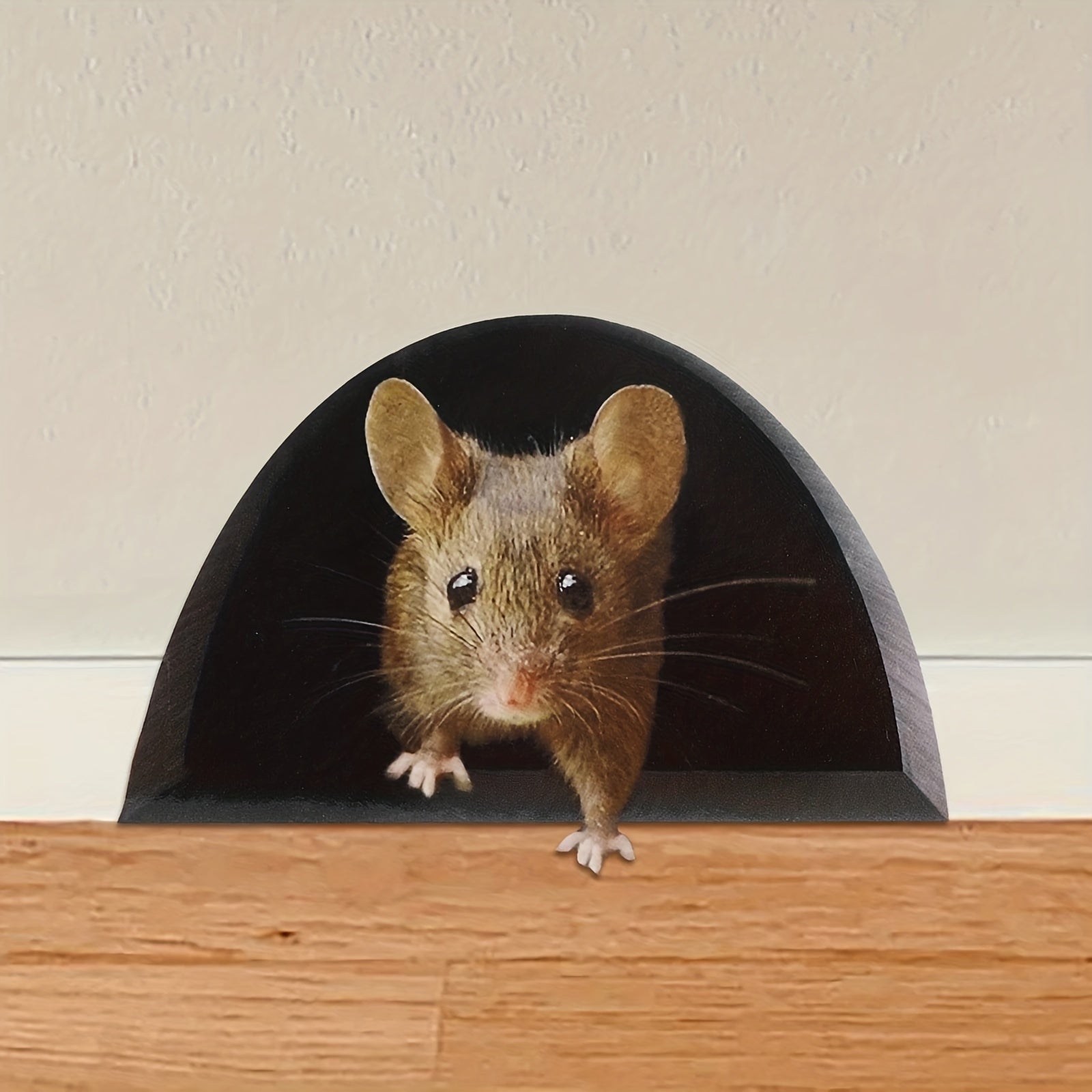 Realistic 3D Mouse Wall Decal - Fun and Unique Home Decor