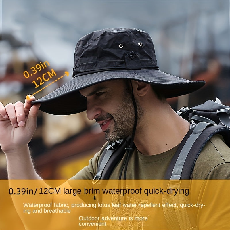 Men's Sun Protection Fishing Hat - Outdoor Activities