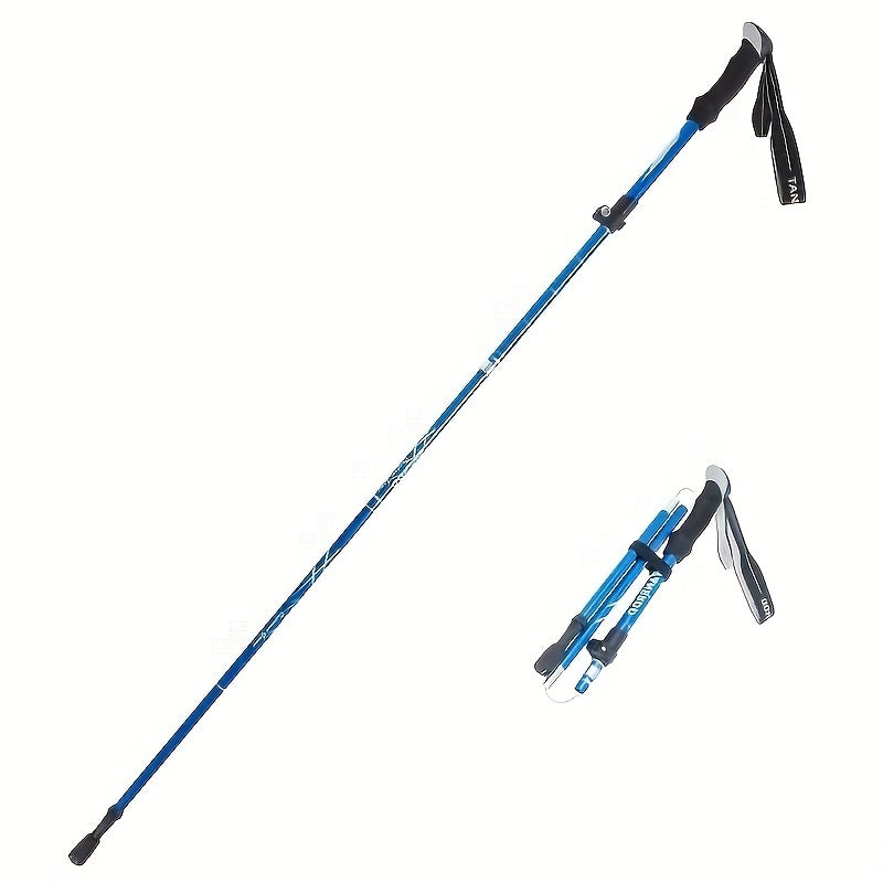 Portable Foldable Trekking Pole Lightweight for Hiking Camping Climbing