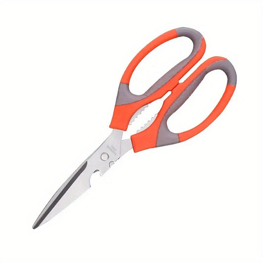 Stainless Steel Multifunctional Kitchen Scissors with Bottle Opener