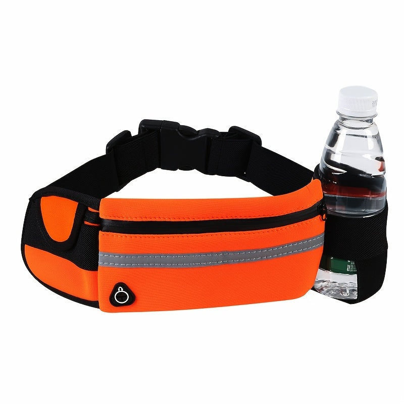 Portable Sports Fanny Pack Waterproof with Bottle Holder
