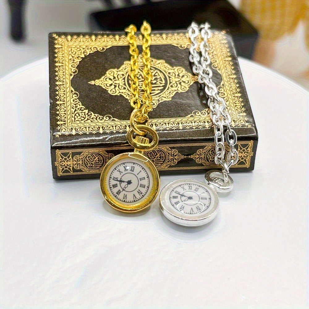 Mini Pocket Watch Doll House Accessory