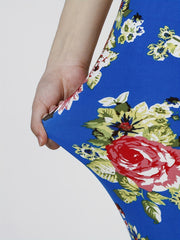 Floral Print High Waist Yoga Leggings