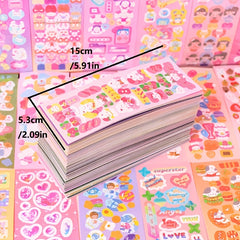 40pcs Puzzle Toy Sticker Set for DIY Crafts, Children's Gifts, Wrapping, Decor