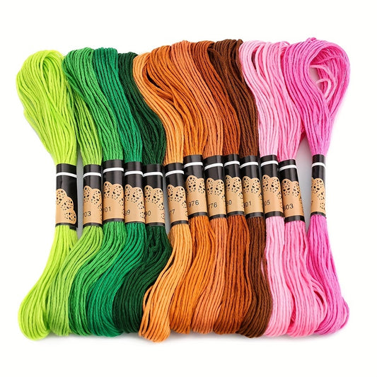 50 Colors Cross Stitch Thread Embroidery Knitting Rope Matching Thread